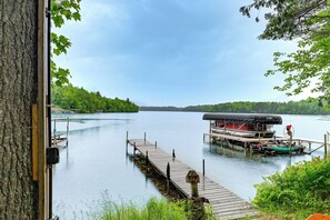 Private Dock | White Sand Lake Access
