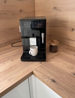 Kaffe och/eller kaffebryggare