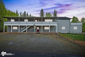 Our house from the front view.  Plenty of parking up front and in back!