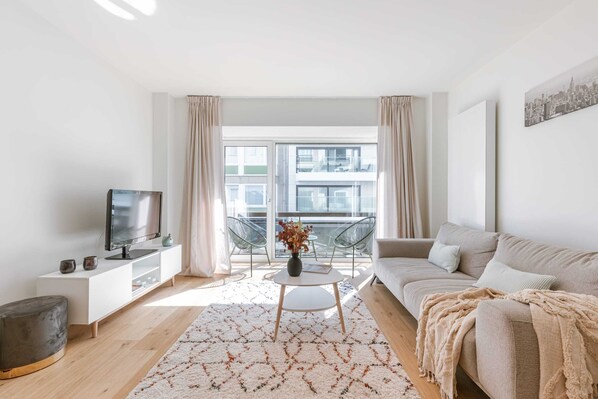 Bright spacious living room