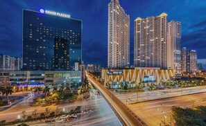 Front of property – evening/night