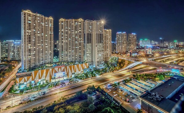 Front of property – evening/night