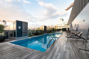 Rooftop pool