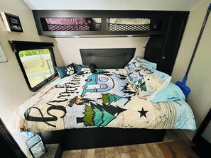 Queen bed