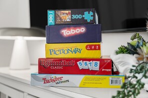Games in living area