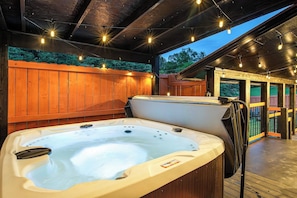 Oh yeah! Hot tub time, baby!