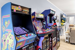 Your own private arcade, yeah - for real!