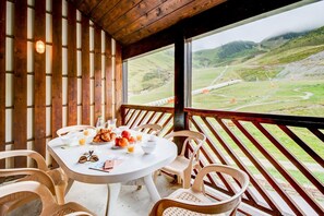Open the door and step out onto your private balcony!
