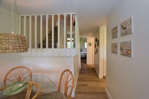 Hallway into the condo