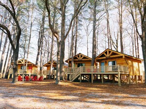 The Carolina Manor treehouse cabins