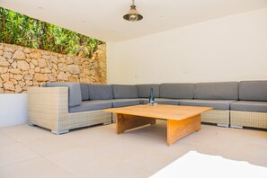 Covered terrace