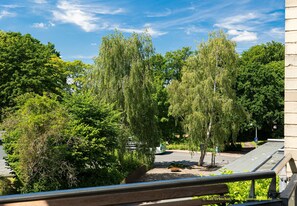 Ausblick Balkon