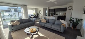 Open-plan living.