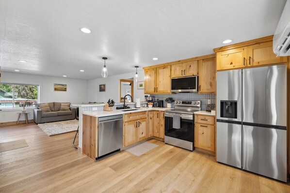 Kitchen living area