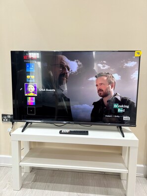 Netflix and streaming access provided