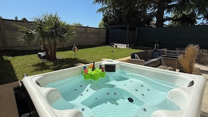 Bubbelpool utomhus