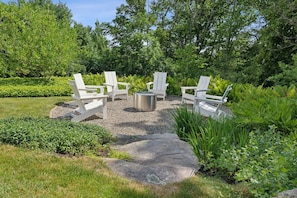 Backyard Oasis and Firepit