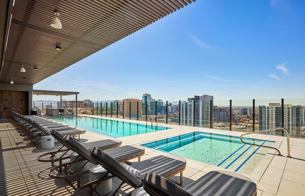 Takterrasspool