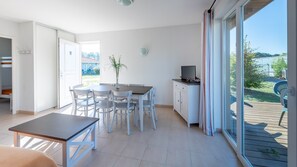 Open the door and step out onto your private balcony!