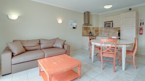 Relax and rejuvenate in the cozy living room.