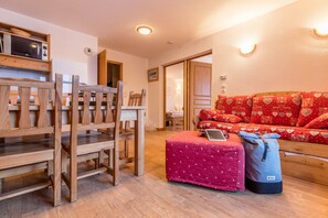 You will love the cozy and open living area.