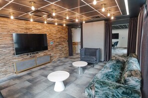 Sittområde i lobbyn