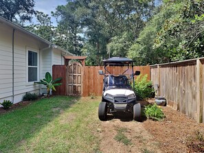 Golf Cart - Available for an Additional Fee
