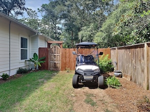 Golf Cart - Available for an Additional Fee