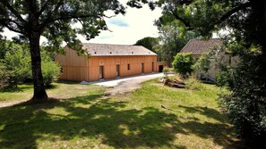Séchoir vue des champs