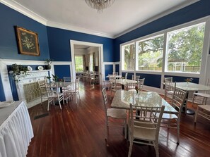Breakfast in Dining Room in the Main House