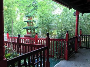 Oriental Suite Private Porch- In the Cottage