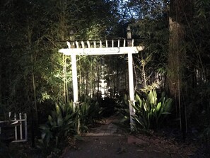 Evening View- Cottage Entrance