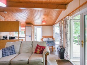 Living area | Garth Holiday Park - Cabin 32 - Garth Caravan Park, Newtown