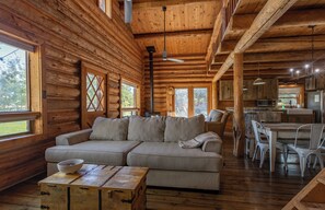 Additional seating to watch tv.