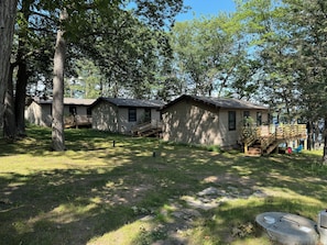 Backside of Cabins