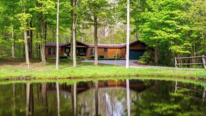 Beauitful and serene natural, seasonal pond.