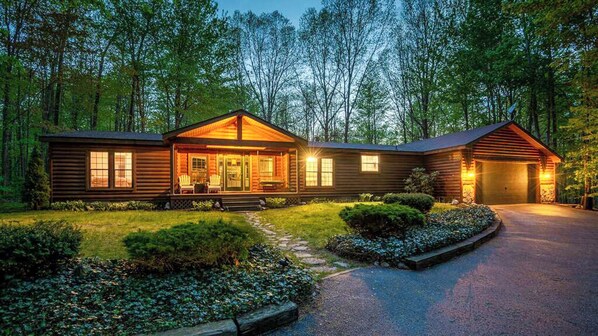 Enjoy sitting on the porch swing captivated by the fire flies light show.