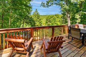 Enjoy the Mountains on the Back Deck