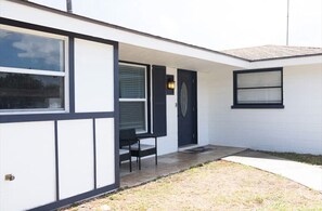 Entrance to the unit
