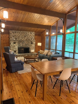 dinning and living area