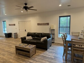 Kitchen, Family and Dining are set as a Great Room.