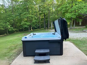 Bain à remous extérieur