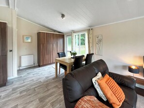 Dining Area | Lodge Two - Bonnie Escapes, Dalbeattie