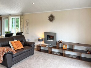 Living area | Lodge Two - Bonnie Escapes, Dalbeattie
