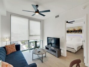 Downtown Phoenix Phoenix 1 Bedroom Living Room