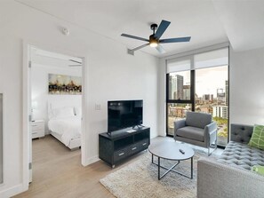 Downtown Phoenix Phoenix 1 Bedroom Living Room