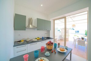 Kitchen and dining area