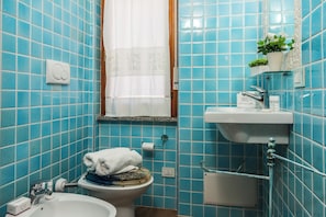 Salle de bain avec douche
