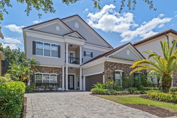 Front of Home. Driveway accommodates 4 vehicles