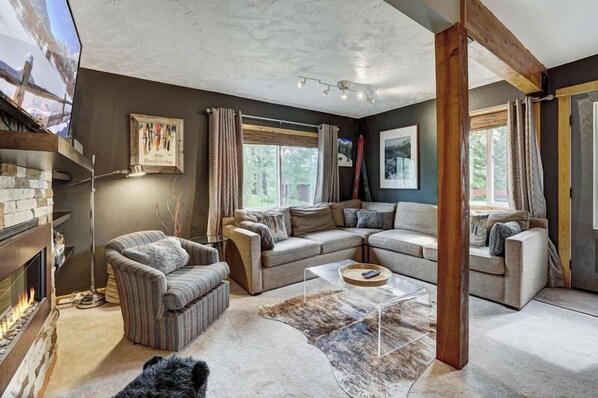 Cozy sitting area